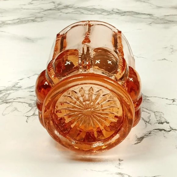 Degenhart Glass Beaded Oval Trinket Toothpick Paperweight Vintage - Picture 4 of 6